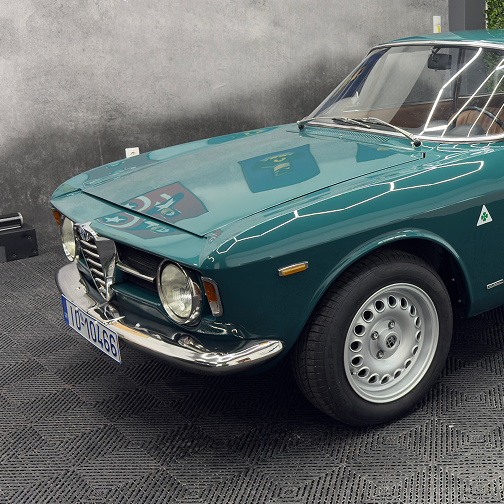 Thanos Designs Alfa Romeo GT junior Front Close Up