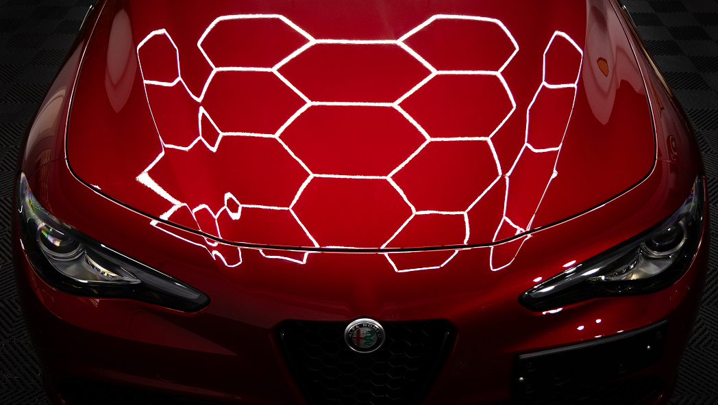 Thanos Designs Alfa Romeo Veloce Hood Close Up