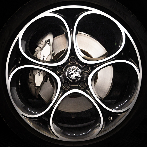 Thanos Designs Alfa Romeo Veloce Rim Detail