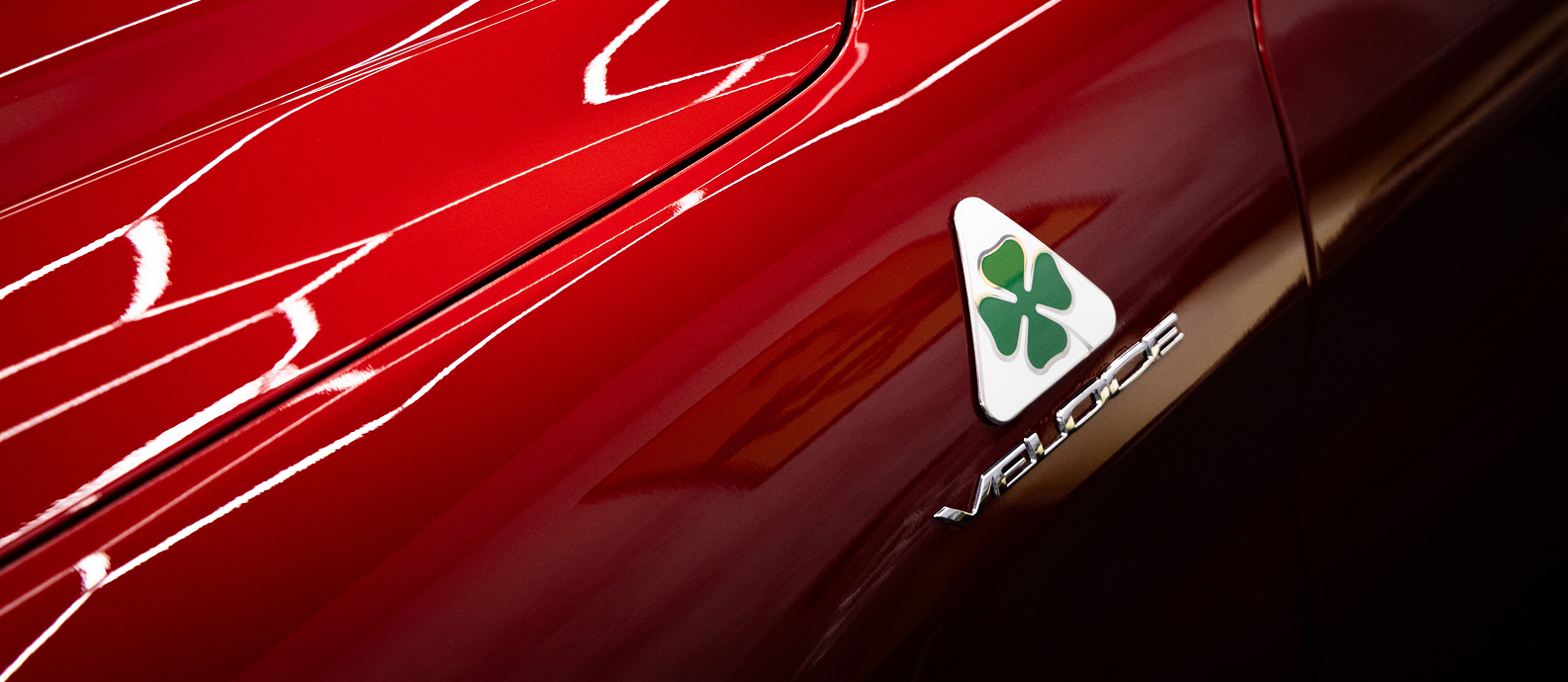 Thanos Designs Alfa Romeo Veloce Quadrifoglio Logo Detail