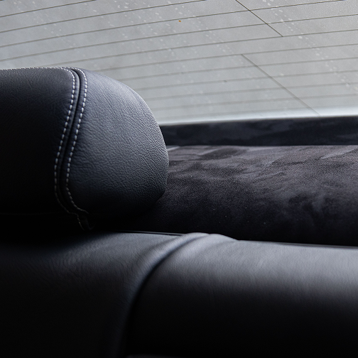 Thanos Designs BMW Back Seat Detail