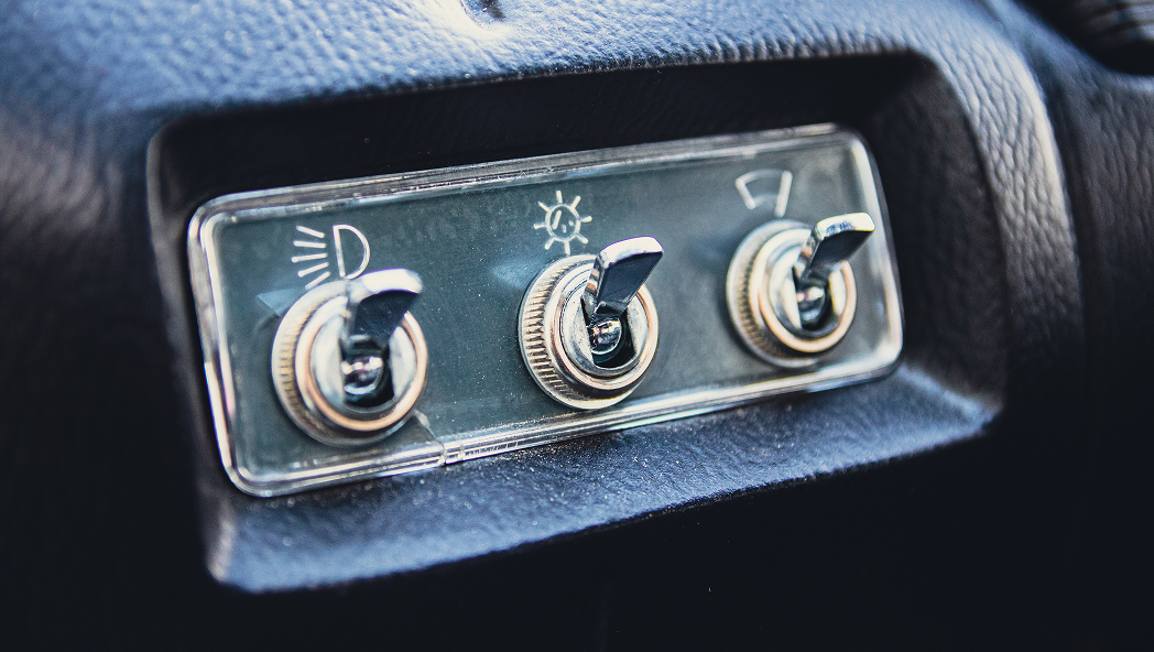 Fiat Abarth 850 Classic Console Detail