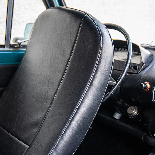 Fiat Abarth 850 Classic Driver Seat Detail