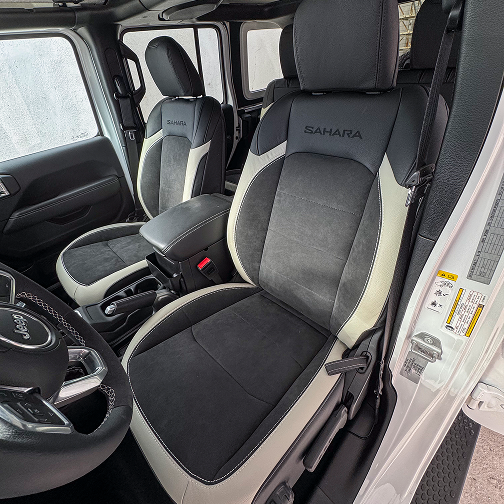 Thanos Designs Jeep Wrangler Sahara Front Seat