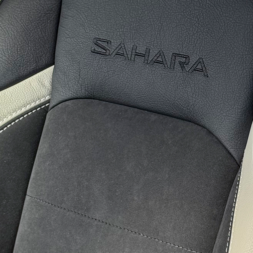 Thanos Designs Jeep Wrangler Sahara Seat Detail