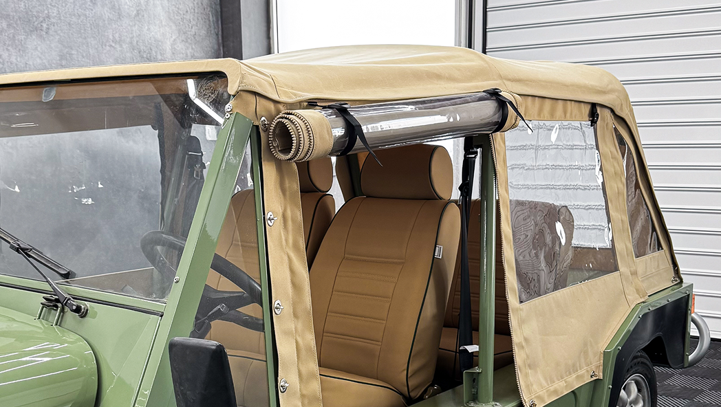 Thanos Designs Mini Moke Side Outside View