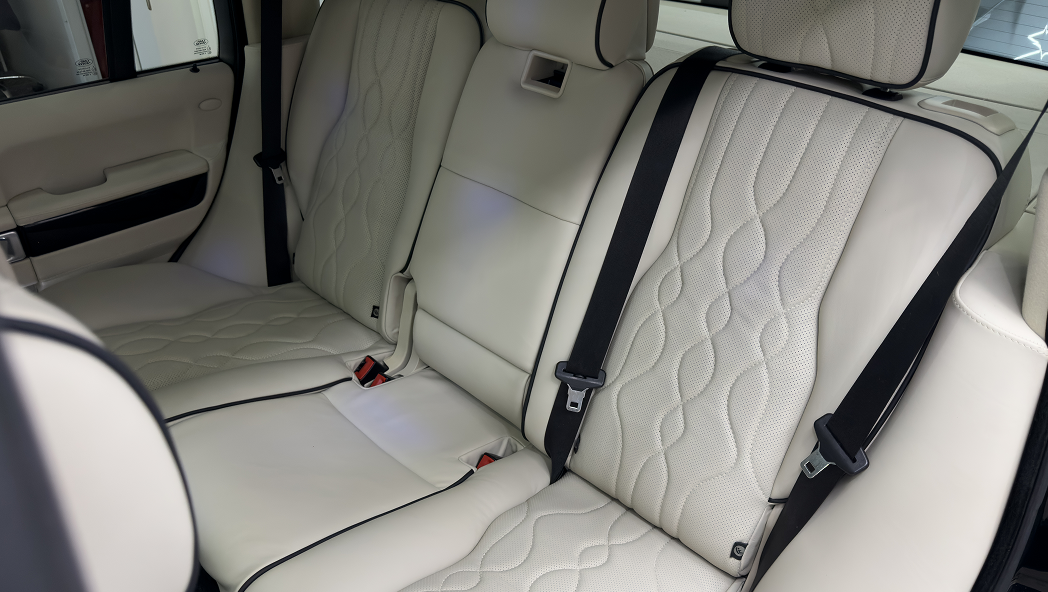 Thanos Designs Range Rover Back Seat Close Up