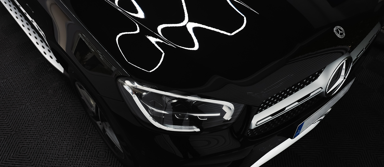 Thanos Designs Mercedes Front Light Close Up