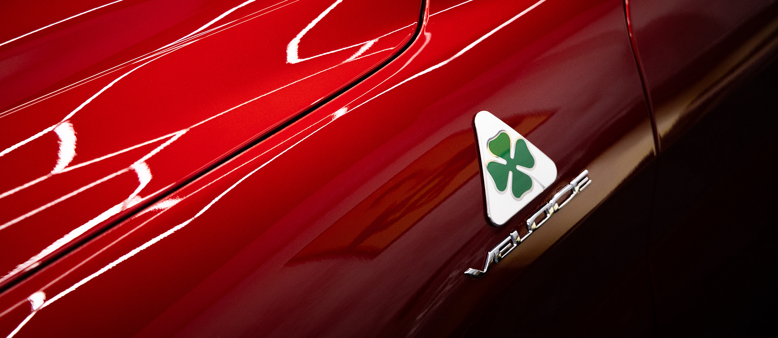 Thanos Designs Alfa Romeo Veloce Quadrifoglio Logo Detail