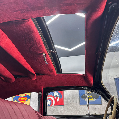 Thanos Designs VW Beetle Inside Car Close Up