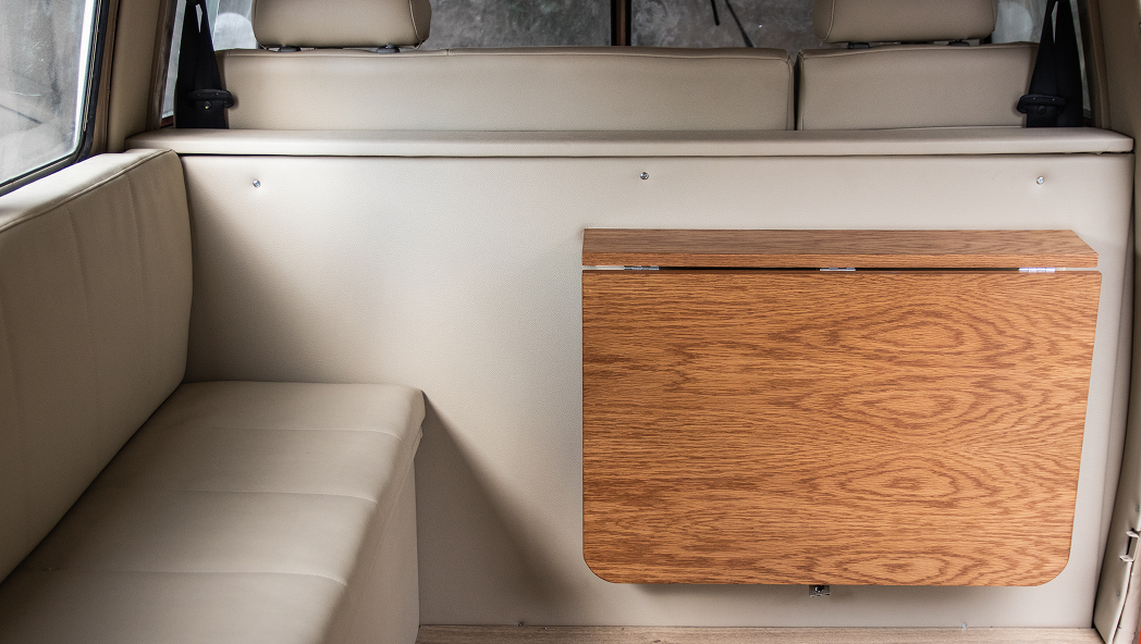 Thanos Designs VW T2 Back Seat Detail