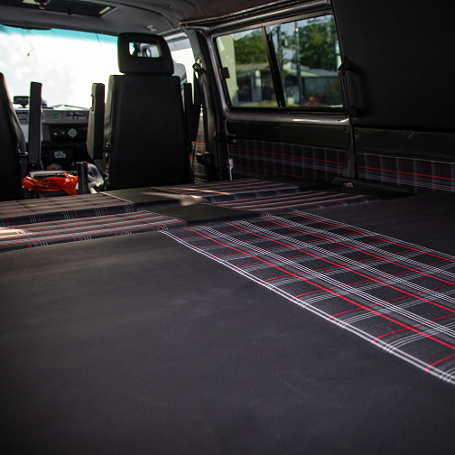 Thanos Designs VW T3 Back Seat Open Close Up