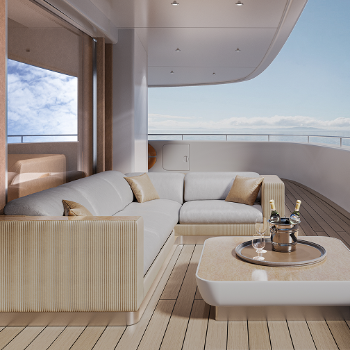 Thanos Designs Private Yacht Outide General View